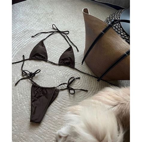 Hàng Sẵn Hoả tốc Bikini mảnh đồ bơi đi biển siêu sexy Shopee