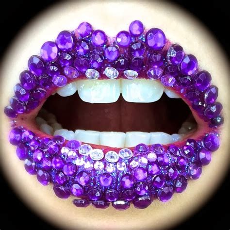 The Magnificent Makeup Of Michty Maxx Amethyst Kisses Lip Art Tutorial