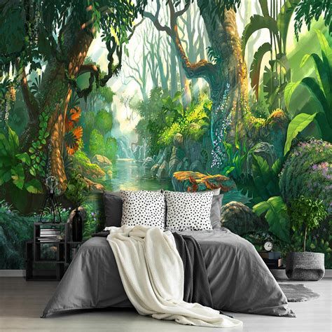 Enchanted Forest Themed Bedroom