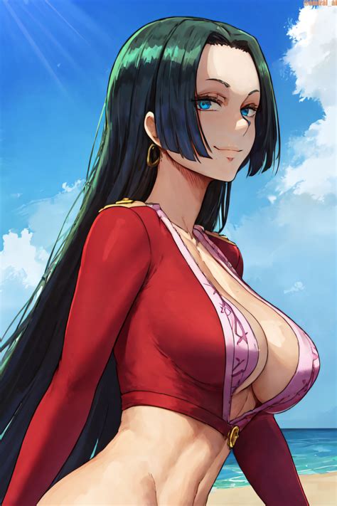 Rule 34 1girls Ai Generated Amiral Ai Beach Black Hair Blue Eyes Boa