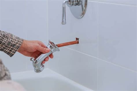 Tub Faucet Shower Diverter Stuck How To Fix A Shower Diverter Stuck Step By Step 2021 The