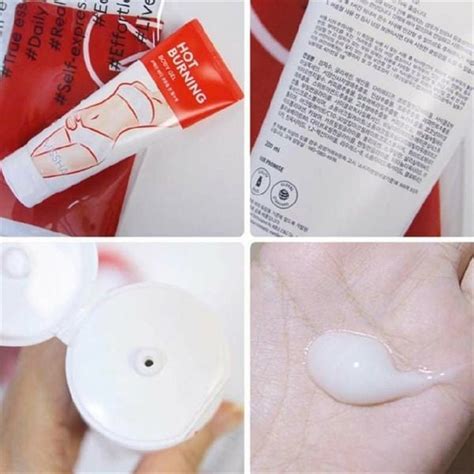 Kem Tan Mỡ Bụng Missha Hot Burning Body Gel Của Hàn Quốc tuýp ml