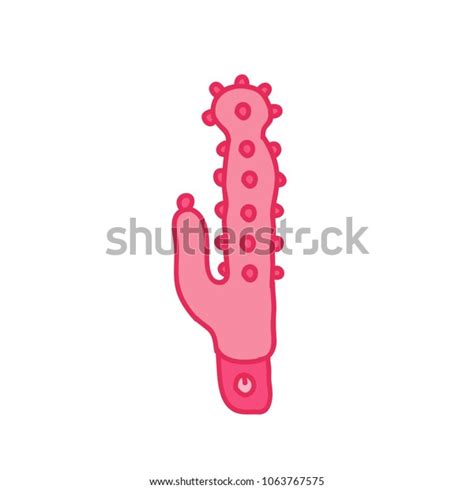 Vibrator Sex Toy Doodle Icon Stock Vector Royalty Free 1063767575 Shutterstock