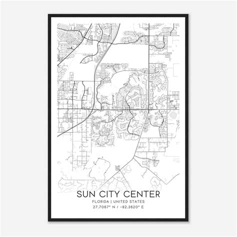 Map Of Sun City Florida | Maps Of Florida
