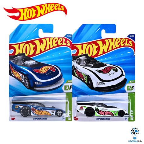 Hot Wheels Hw Ev Supercharged Car Hotwheels Mattel Collector Toys Vehicle Transportation Cars