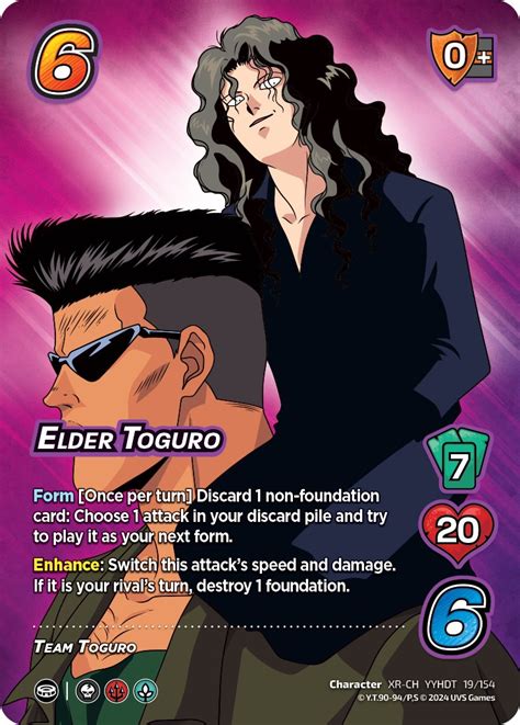 Elder Toguro Xr Yu Yu Hakusho Dark Tournament Universus