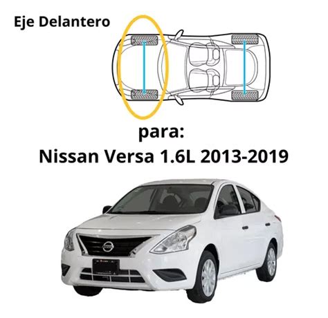 Amortiguadores Delanteros Nissan Versa 2013 2019 Boge Envío gratis