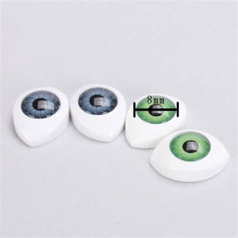 4 Pares Ovalados De Ojos Oculares Huecos Para Muñeca Oso Diy Cuotas