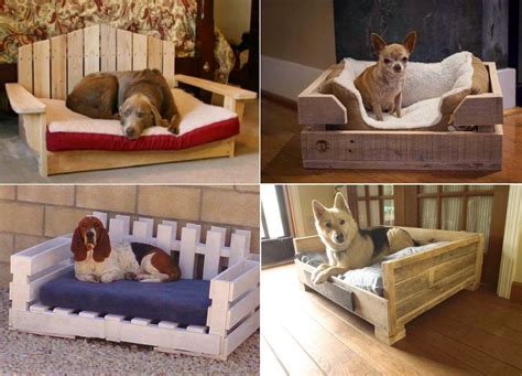 Ideas And Products Diy Pallet Dog Bed