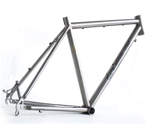 Titanium Road bike touring bike frame with disc brake 700C*530/700C*48 ...