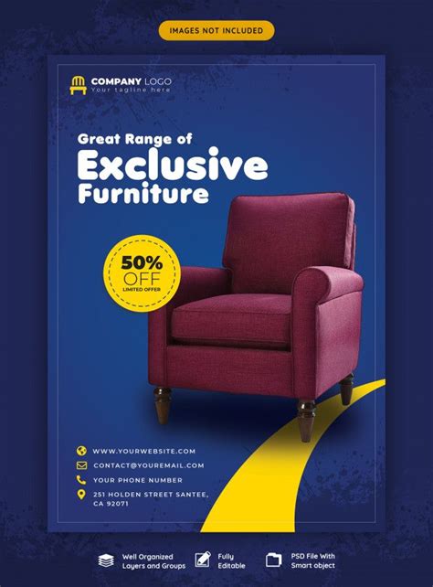 Furniture Sale Flyer Template Sale Flyer Flyer Template Flyer