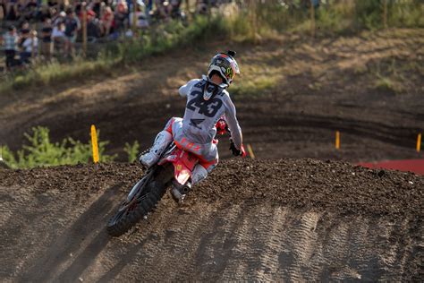 Gajser returns to winning ways in Germany