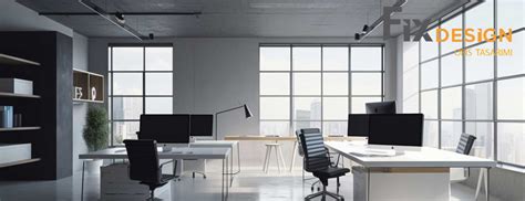 Ofis Tasarımı – FixDesign İnşaat Mimarlık A.Ş