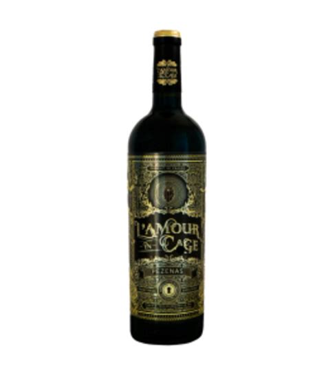 VELLAS DOMAINE DAURION VIN ROUGE L AMOUR EN CAGE 14 VOL 75CL AOP