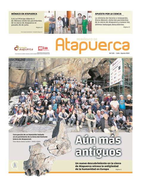 Periódico de Atapuerca Fundación Atapuerca