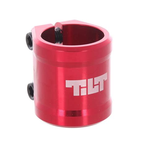 Зажим для трюкового самоката Tilt Arc Double Clamp - red купить на OZON ...