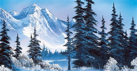 The Best Of The Joy Of Painting With Bob Ross Winter Mountain