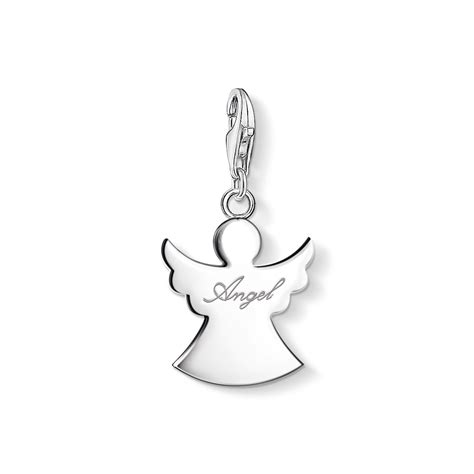 Thomas Sabo Guardian Angel Pendant Charm James Hadley Jewellery