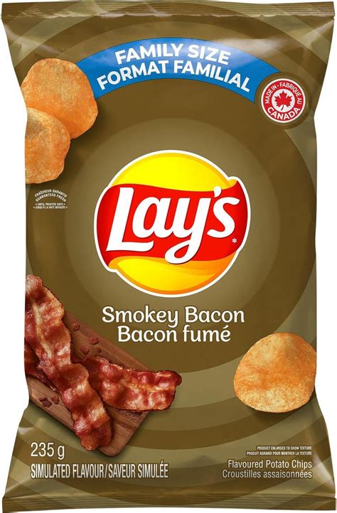 Lays Ruffles Sour Cream And Bacon Potato Chips Large Bag