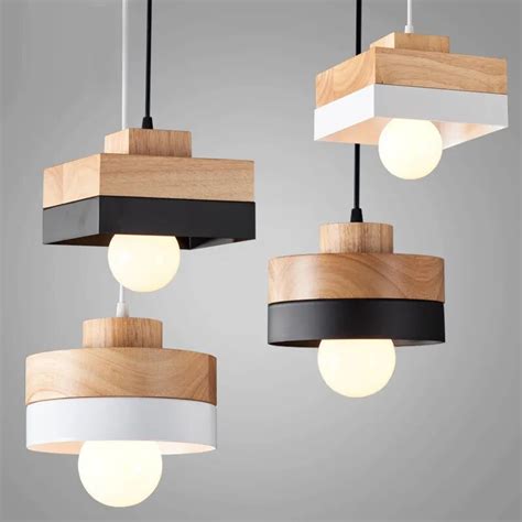 Nordic Simple Chandelier Creative Personality Solid Wood Chandelier