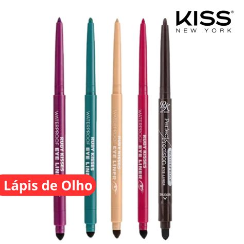 Lapis De Olho A Prova D'água - Lápis de Olho Retrátil À Prova d'Água Ruby Kisses - Escolha seu tipo ...