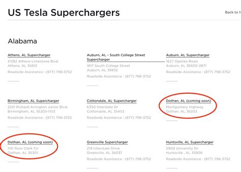 Tesla briefly leaked all upcoming Supercharger locations