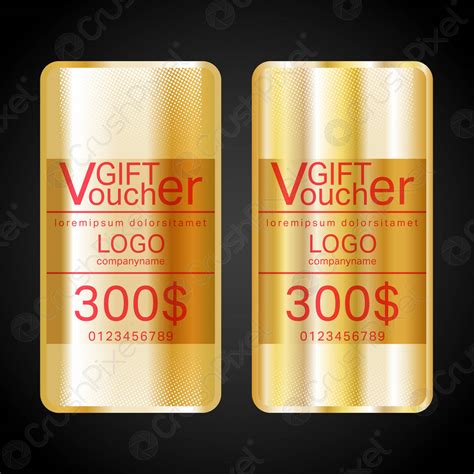 Plantilla de vales regalo - vector de stock 2527556 | Crushpixel