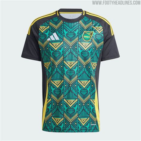 Adidas Jamaica 2024 Copa America Home & Away Kits Released - Footy