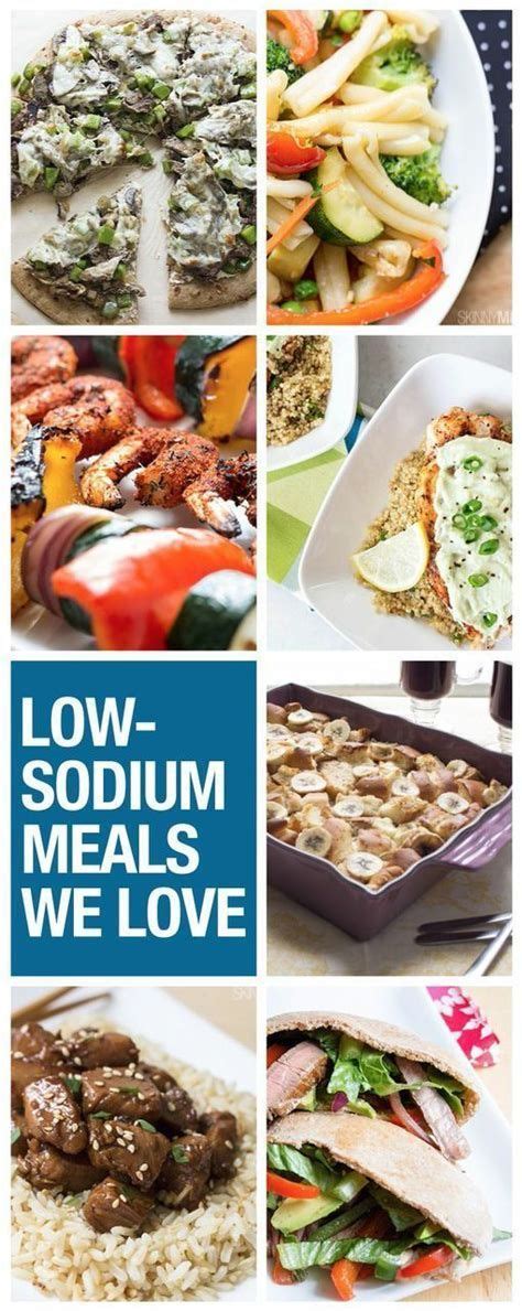 Low Sodium Meals | Heart healthy recipes low sodium, Low sodium recipes ...