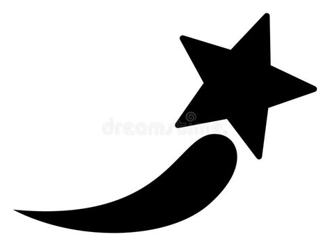 Raster Raising Star Icon Illustration Stock Illustration Illustration