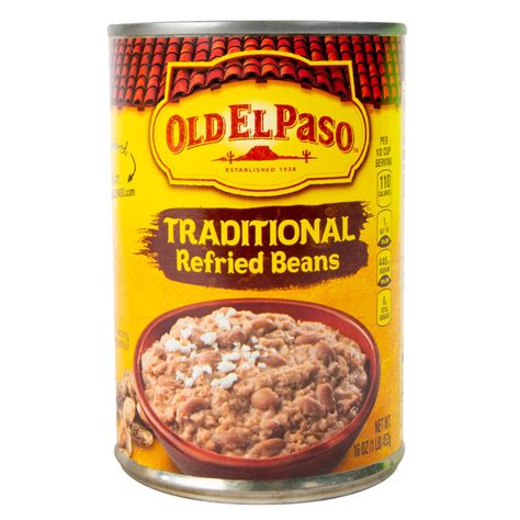 Old El Paso Refried Beans In Bulk 16 Oz 12case