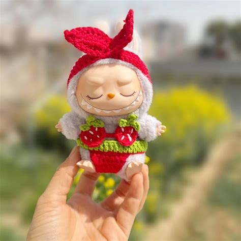 Labubu Strawberry Bikini Set Labubu Hut