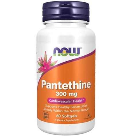 NOW Foods Pantethine 300mg Softgels | Sales & Offers