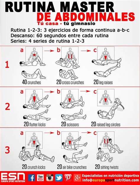 Si Elijes Marcar Tus Abdominales Esta Rutina Te Ayudará De Forma Increíble Esn Especialistas En