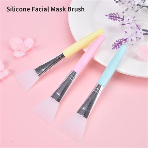 Buy 1pcs Professional Makeup Brushes Face Mask Brush Silicone Gel Diy Beauty Tools At Affordable