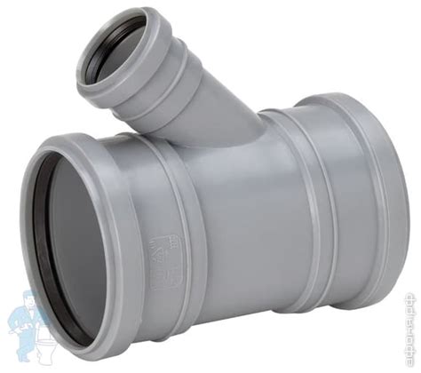 Тройник UPONOR трехраструбный 32х32х32х45°, фановый, белый, арт.2460431 ...