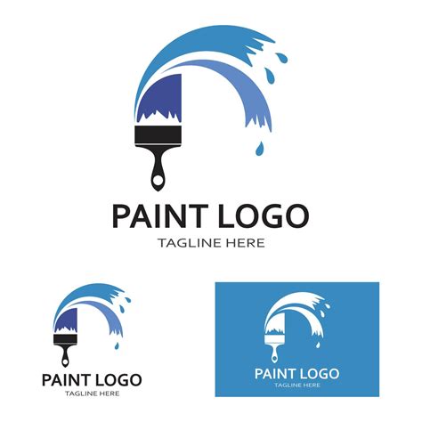 Paint Logo Vector Icon Illustration 10770476 Vector Art At Vecteezy