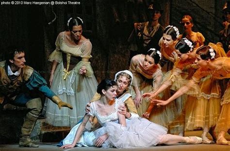 Natalia Osipova As Giselle Mad Scene In Act 1 Of The Bolshois