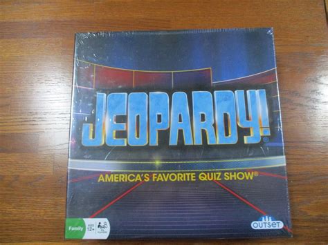 Jeopardy America S Favorite Quiz Show Card Game By Outset Media Ebay