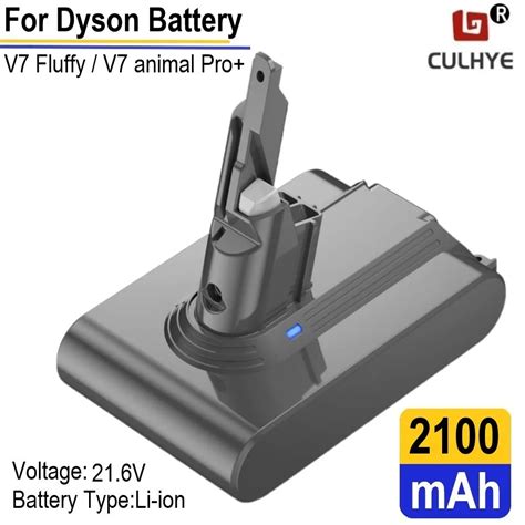 For-Dyson-V7-Battery-21-6V-2100mAh-lithium-FLUFFY-V7-Animal-V7-Pro ...