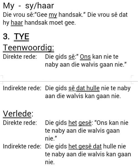 Direct And Indirect Speech In Afrikaans Nbkomputer