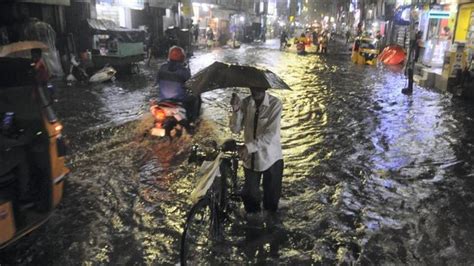 Tamil Nadu Rains Imd Issues Cyclone Warning Schools Closed In Chennai