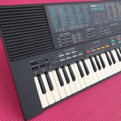 Yamaha PSS 480 Music Station FM Synthesizer Keyboard Reverb