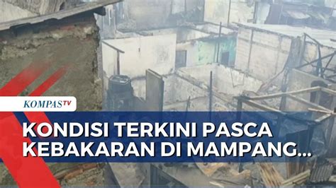 Beginilah Situasi Terkini Permukiman Di Mampang Pasca Kebakaran Yang