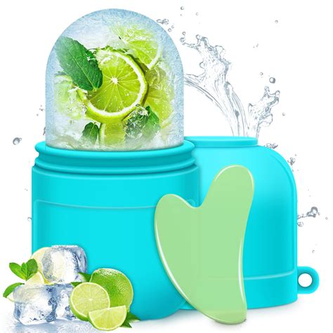 Buy Ice Face Roller And Gua Sha Set For Tightens And Shrinks Pores Eye