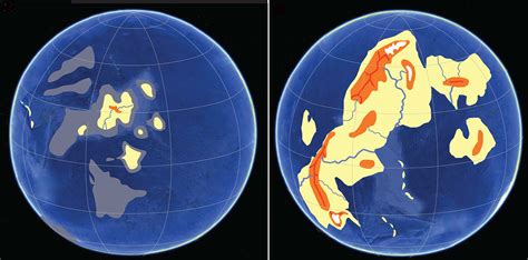 Land rising above the sea 2.4 billion years ago changed planet Earth