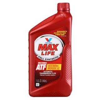 Valvoline Atf Max Life Qt Ml