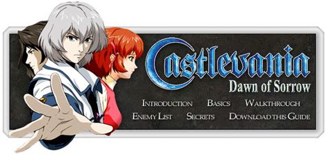 Castlevania: Dawn of Sorrow - ds - Walkthrough and Guide - Page 1 - GameSpy