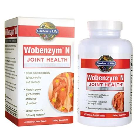 Garden Of Life Wobenzym N Inflammation And Joint Support Tablets 400 Ct ...