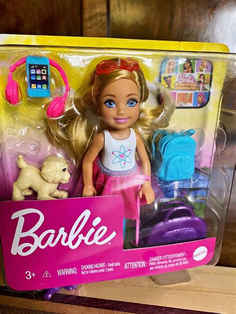 Amazon Barbie Dreamhouse Adventures Doll Accessories Travel Set With Blonde Chelsea